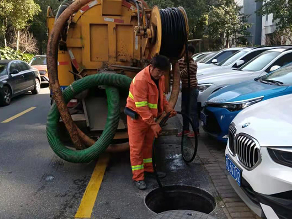 玉山排污管道清淤